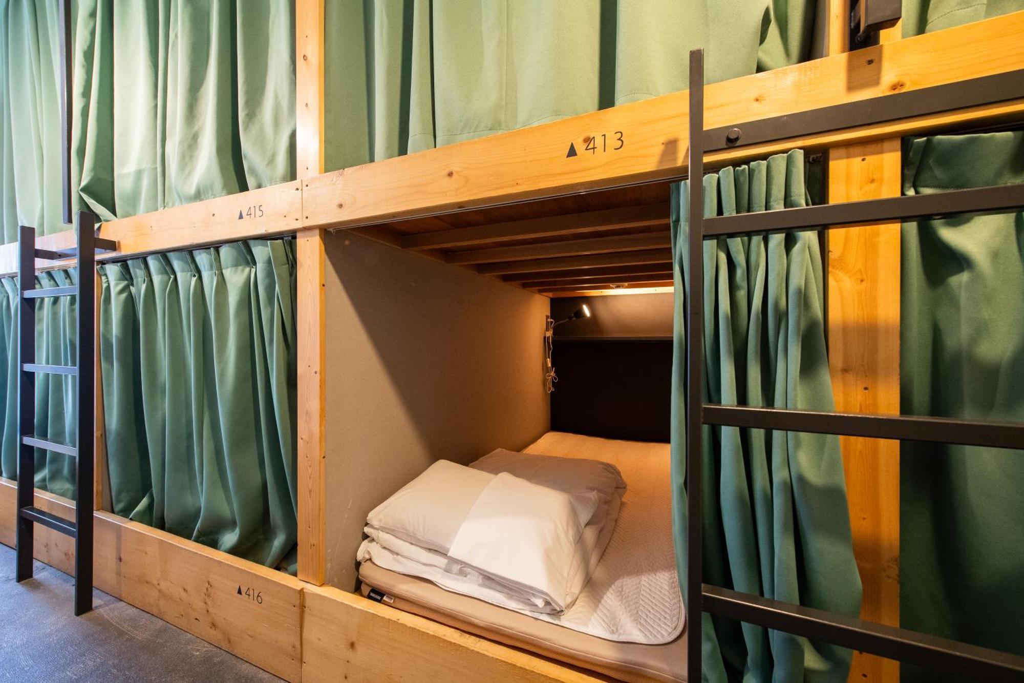 Bed in 10-Bed Male Dormitory Room