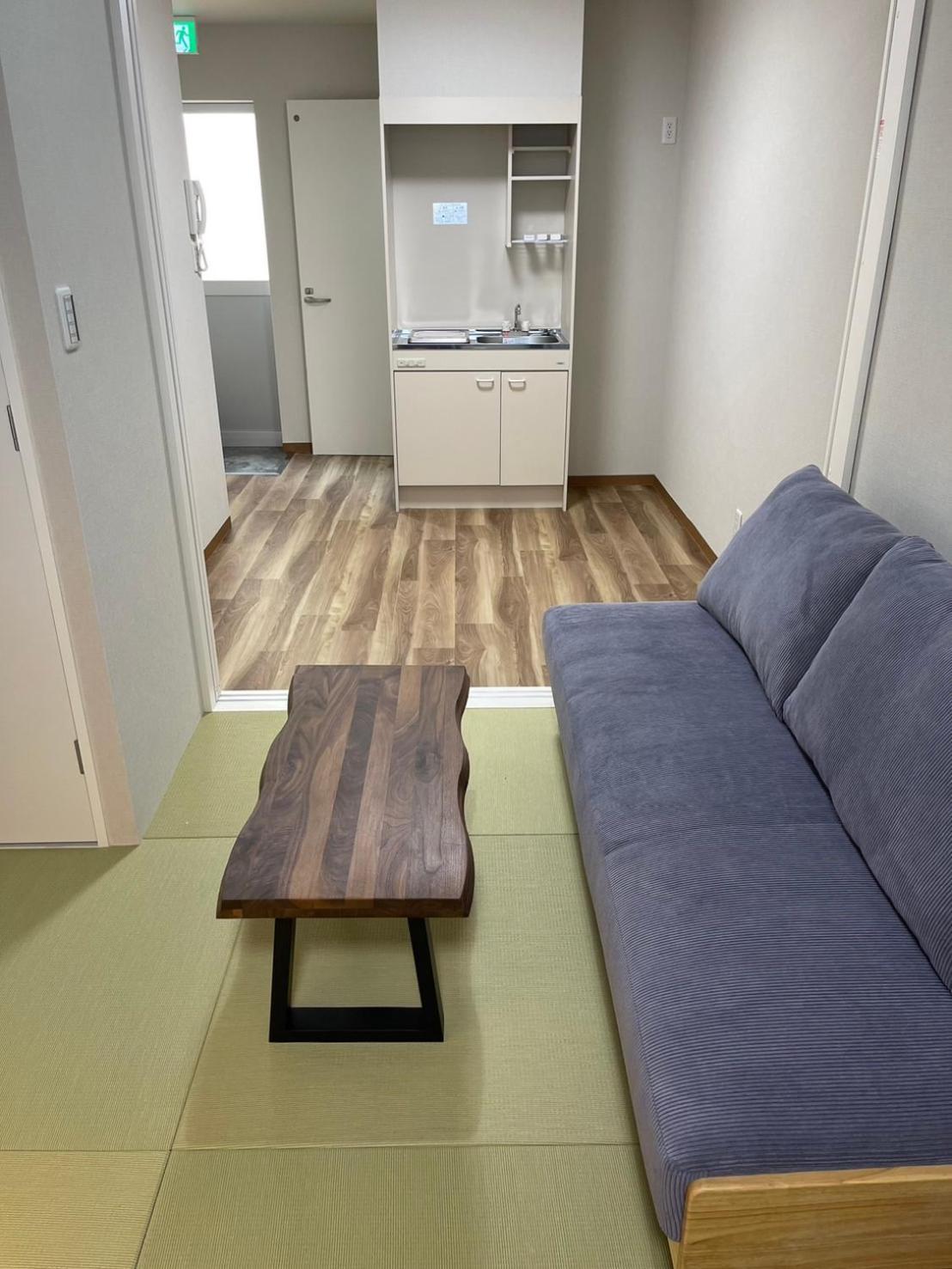 Japanese Apartment Room with Kitchen (2 Single Beds)