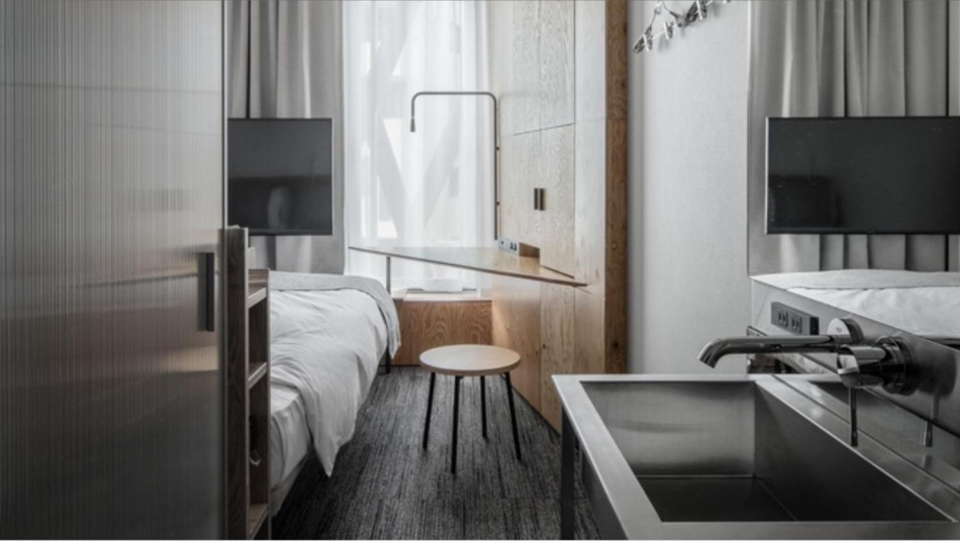 Standard Zimmer mit schmalem Doppelbett – Nichtraucher