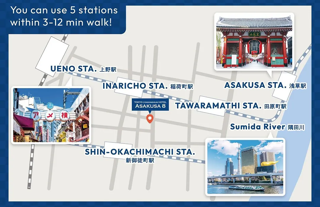 Asakusa Eight -Tokyo Condominium Hotel--1