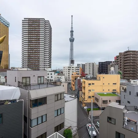 Riverview Apt, Asakusa-Skytree Area, 4-Min To Metro-2