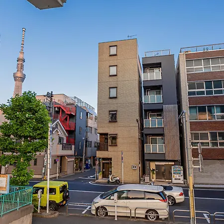 Riverview Apt, Asakusa-Skytree Area, 4-Min To Metro-2