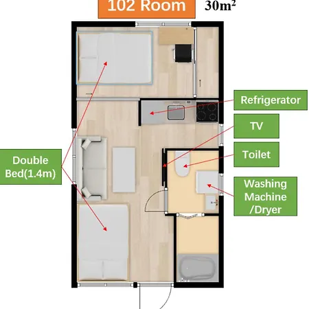 Shinjuku Area Industrial Chic Apartment Walk 6Min To Metro-2