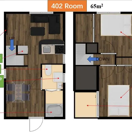 Shinjuku Area Industrial Chic Apartment Walk 6Min To Metro-2