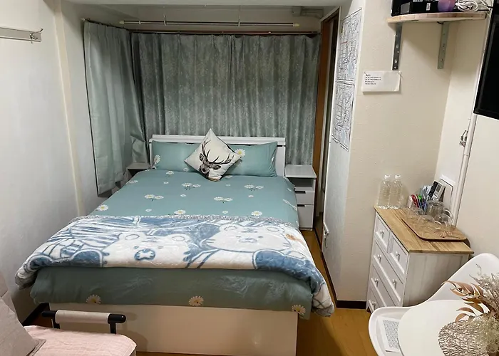 新宿安靜の家-A Quiet Home In Shinjuku - A 26 Square Meter Double Bed Room That Feels Like Home206