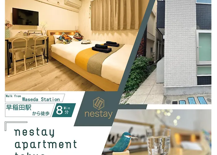 Nestay Apartment Tokyo Waseda